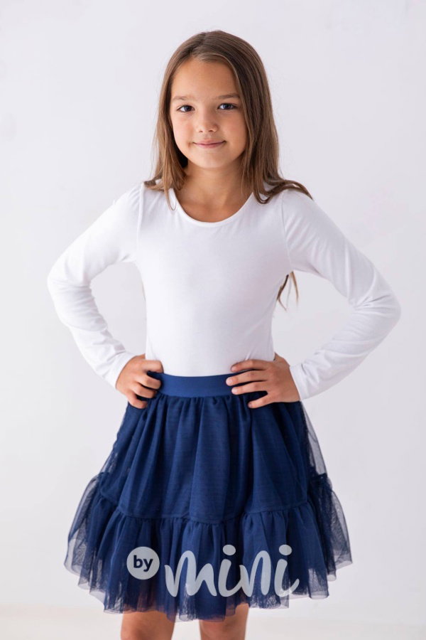 Royal blue maxi tutu sukně Lily Grey