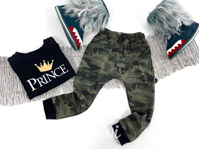 TERMO baggy tepláky BASIC - army