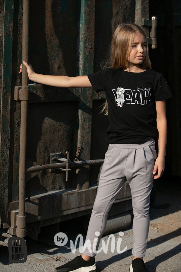 Grey bavlněné kalhoty