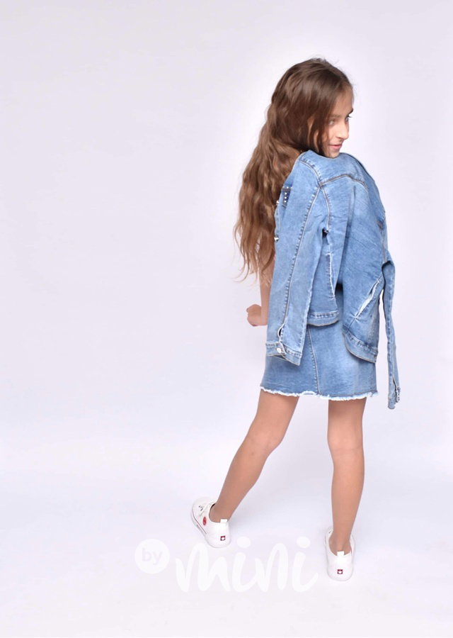 3-dílný jarní jeans set