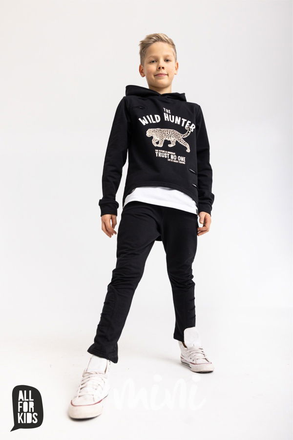 Wild hunter mikina black