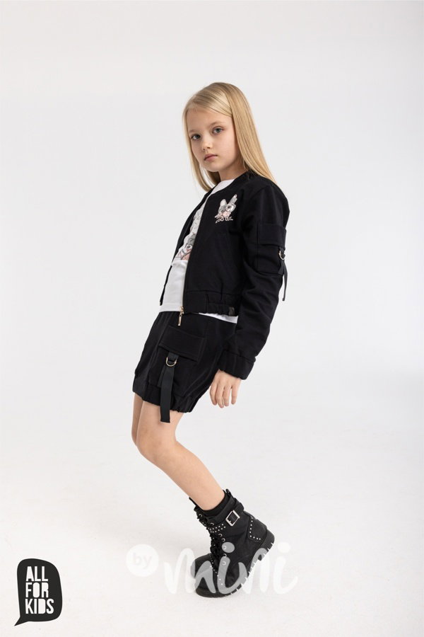 Buldoček bomber black