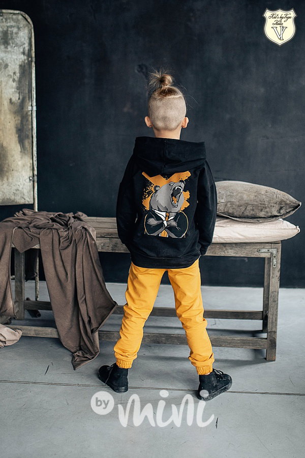 Voga boy bavlněné kalhoty yellow