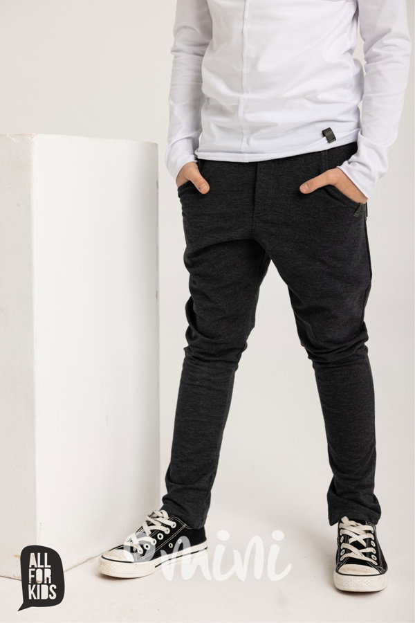 AFK basic jogger tepláky grey melange