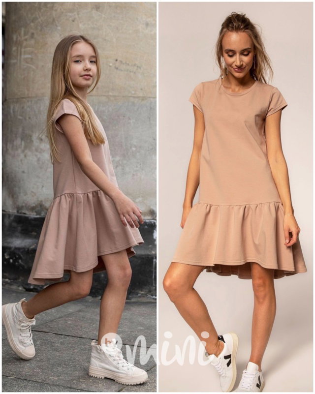 BESTSELLER šaty béžové