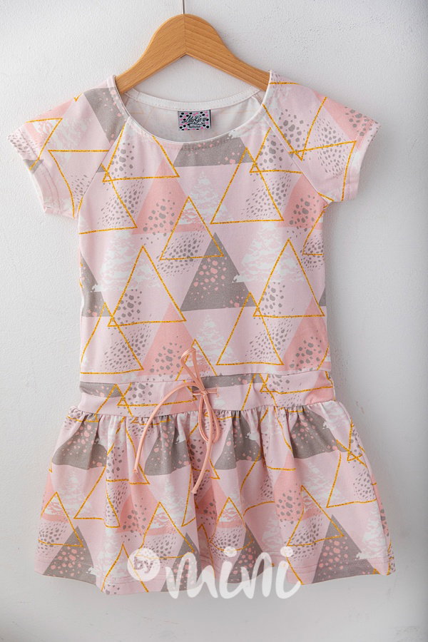 Lily Grey šaty triangle