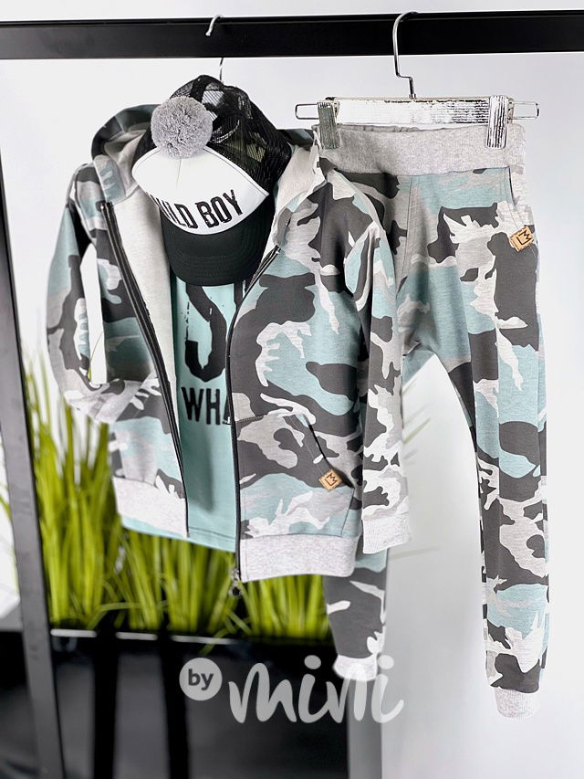 Mint army baggy tepláky