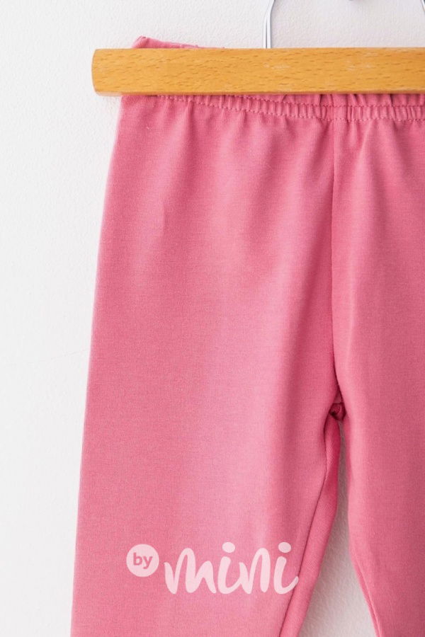 Lily Grey soft cotton legíny bubble gum