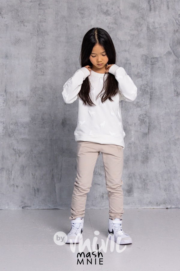 WOLF SOUL jogger tepláky béžová