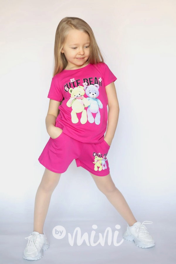Teddies letní malinový set