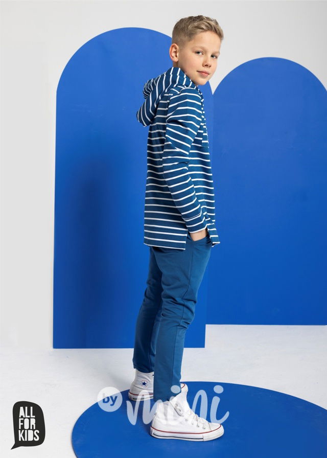 AFK jogger kalhoty ocean blue