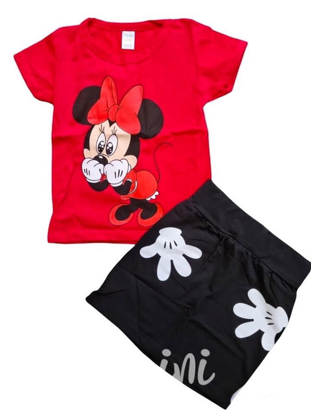Minnie triko + sukně