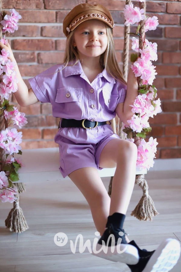 Lila overal s páskem