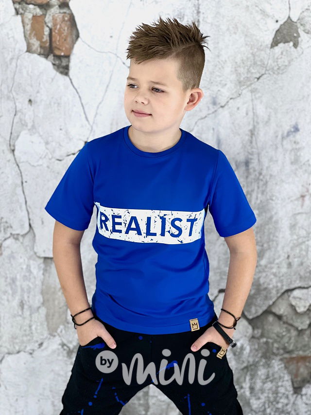REALIST triko modré