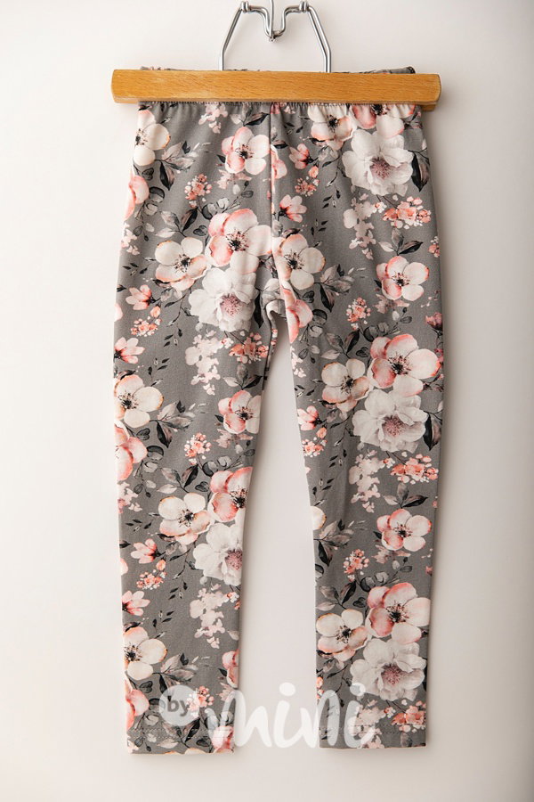 Grey season soft cotton legíny *Lily Grey*