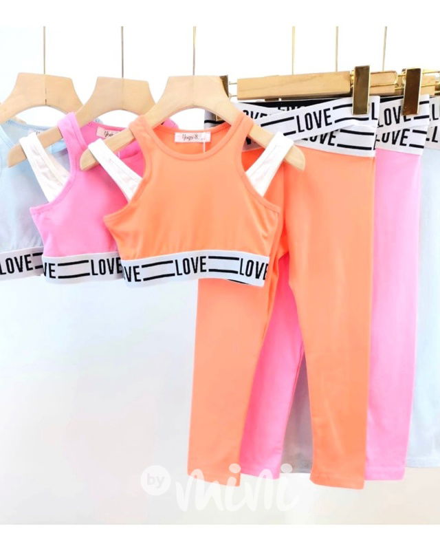 Sporty GYM set oranžový