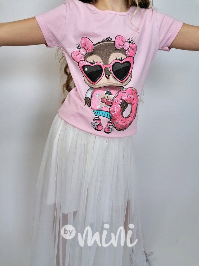 Triko donut pink