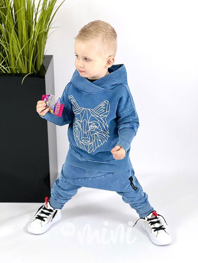 Despacito baggy acid wash blue