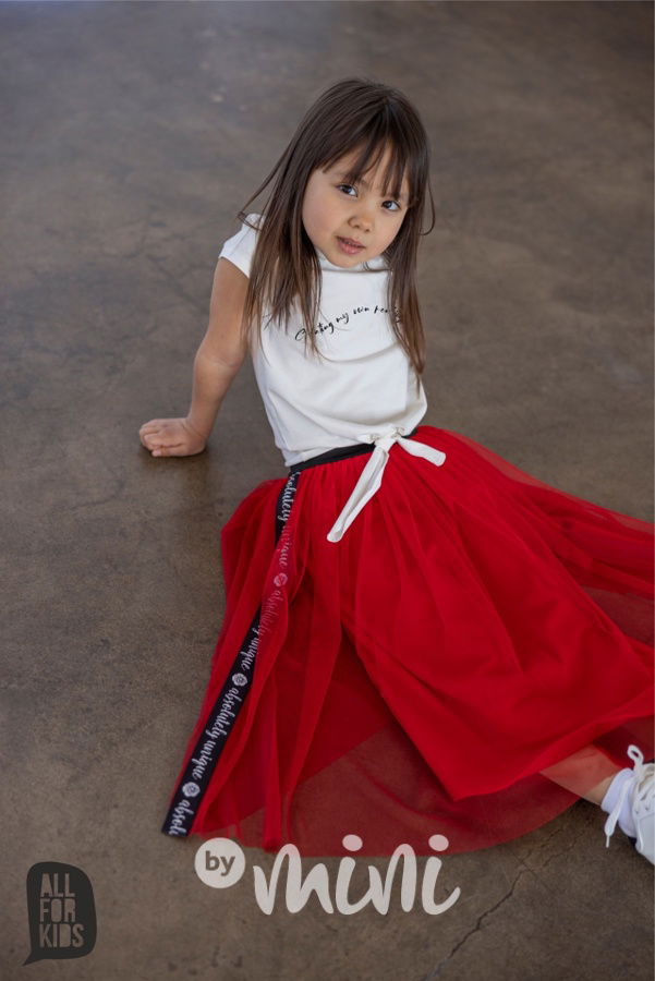 AFK blůzka na uzlík off white