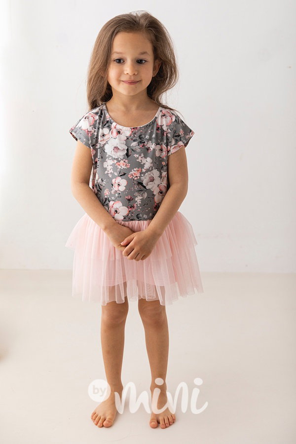 Lily Grey šaty s tylem Grey season