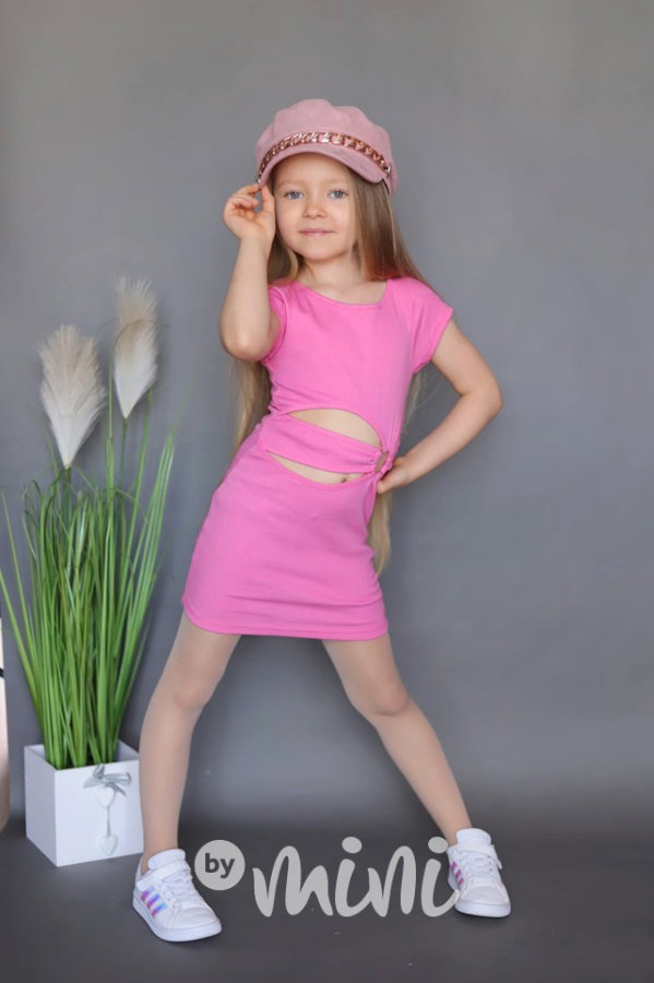 Little dress - barbie pink šaty