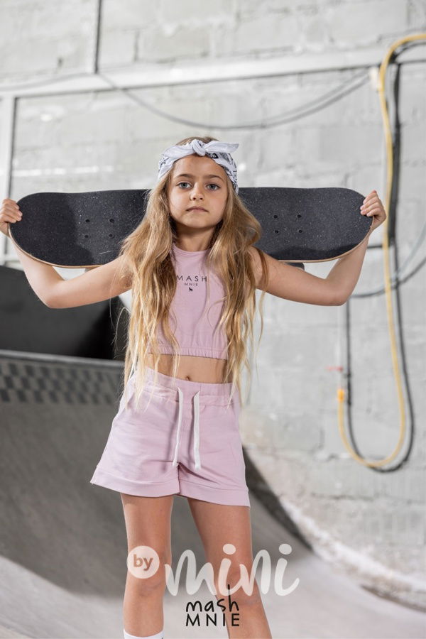 Mash Mnie crop top pink