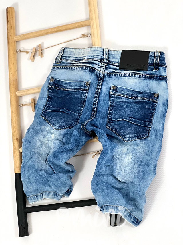Ripped jeans kraťasy