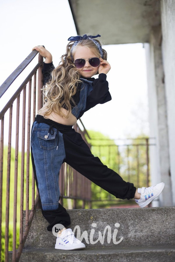 GLAMOUR souprava black&jeans