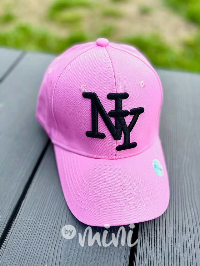 NY kšiltovka pink/black