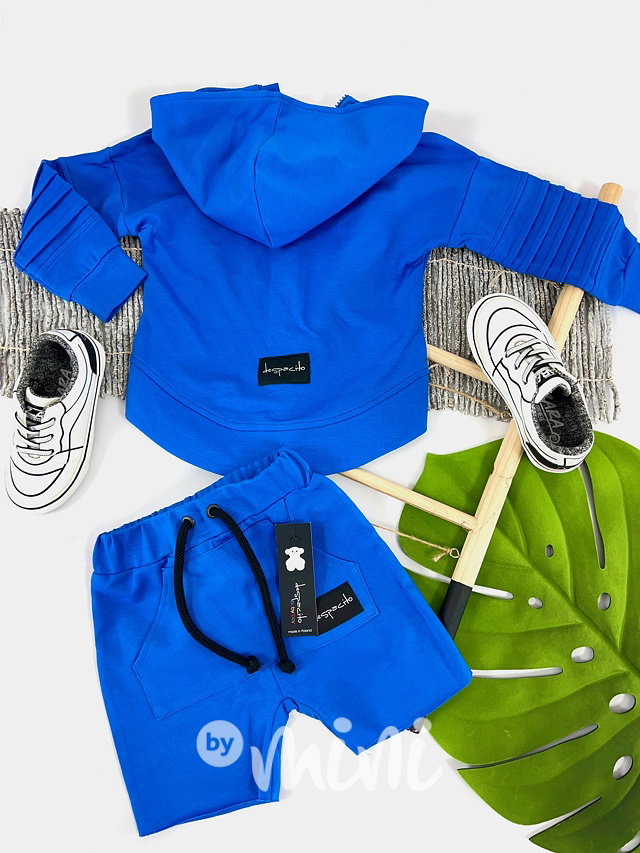 Despacito mikina royal blue