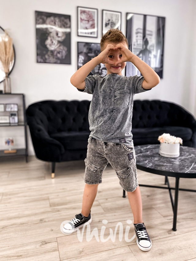 NUNU vintage black kraťasy