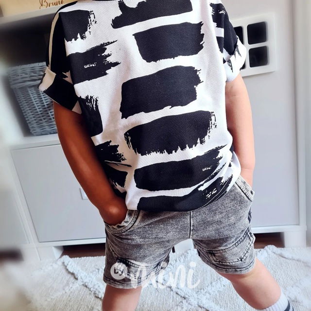 NUNU vintage black kraťasy