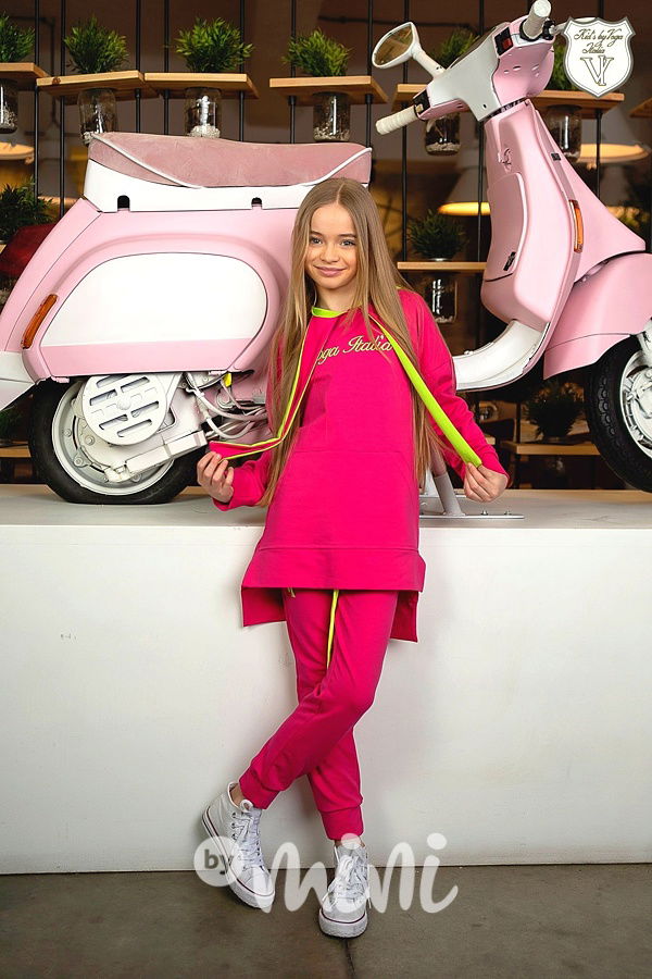 Voga tepláky amarant