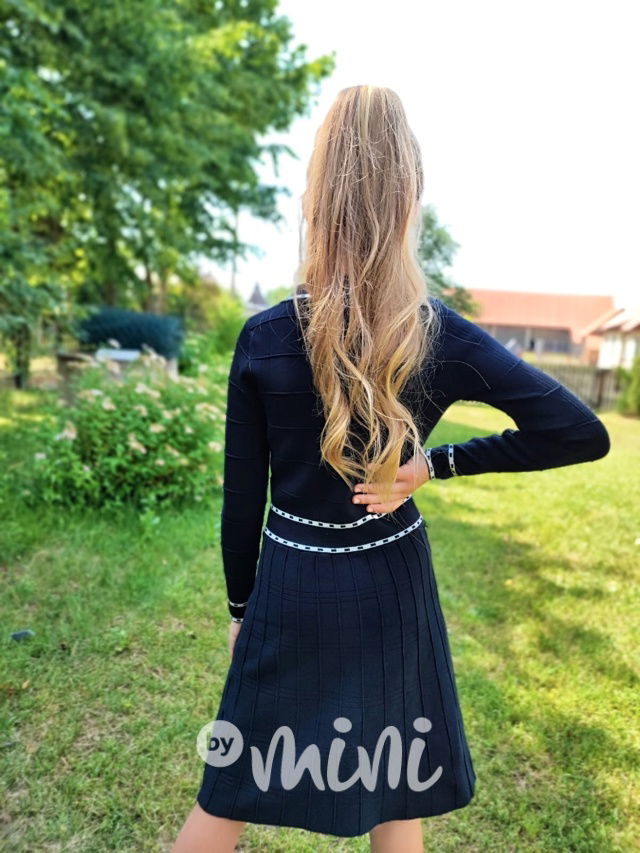 Svetříkové šaty Coco černé