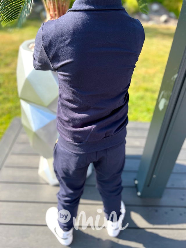 Mikinové sako dark blue