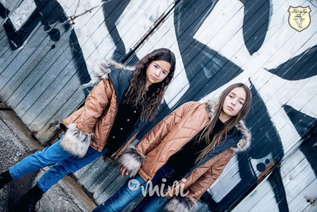 Voga bunda s kožíškem karamel