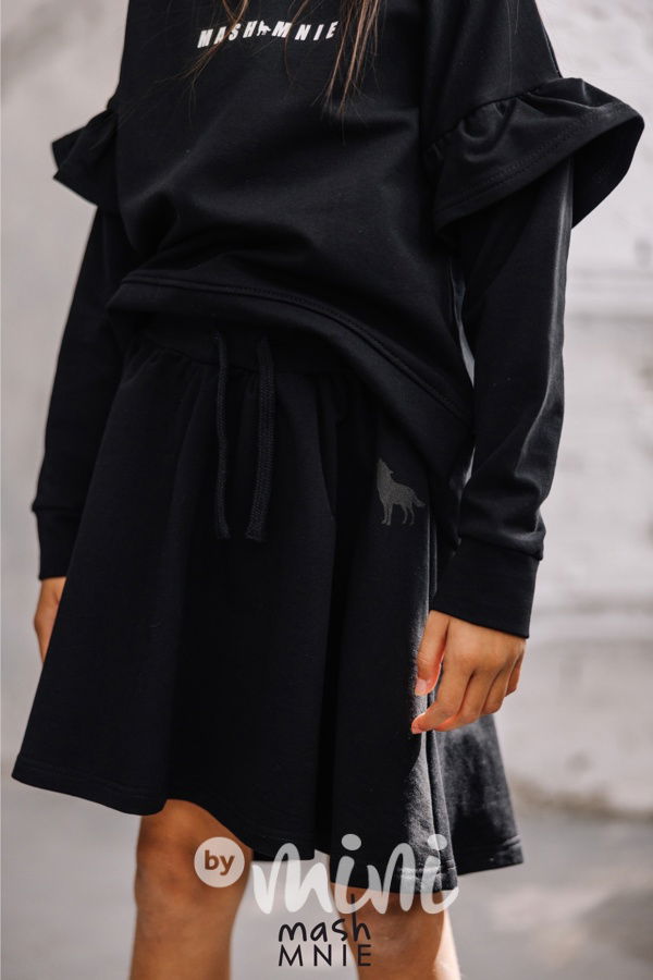 Mash Mnie frill mikina black
