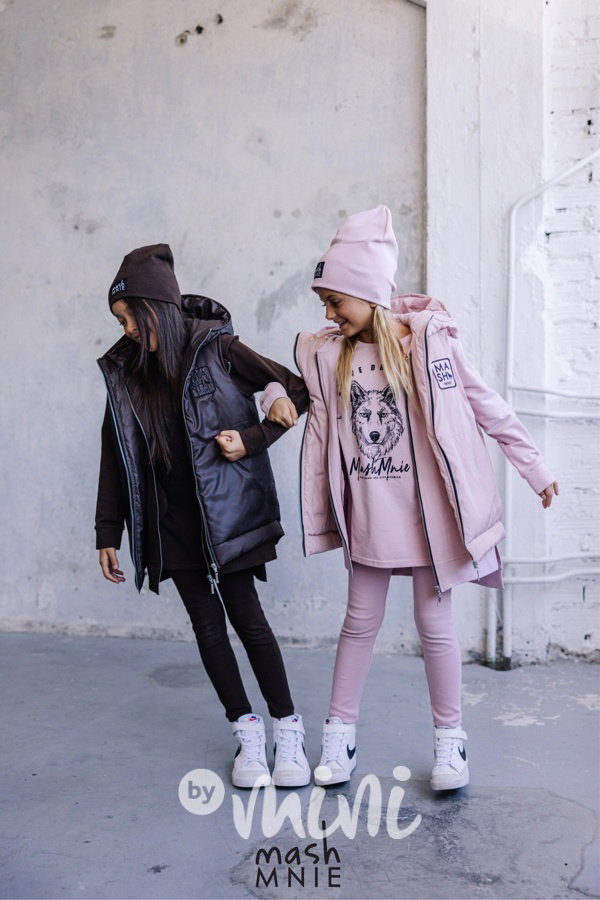 Mash Mnie mikina WOLF pink