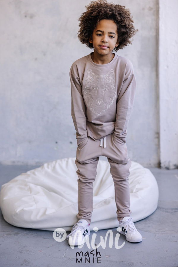 Mash Mnie mikina béžová s motivem