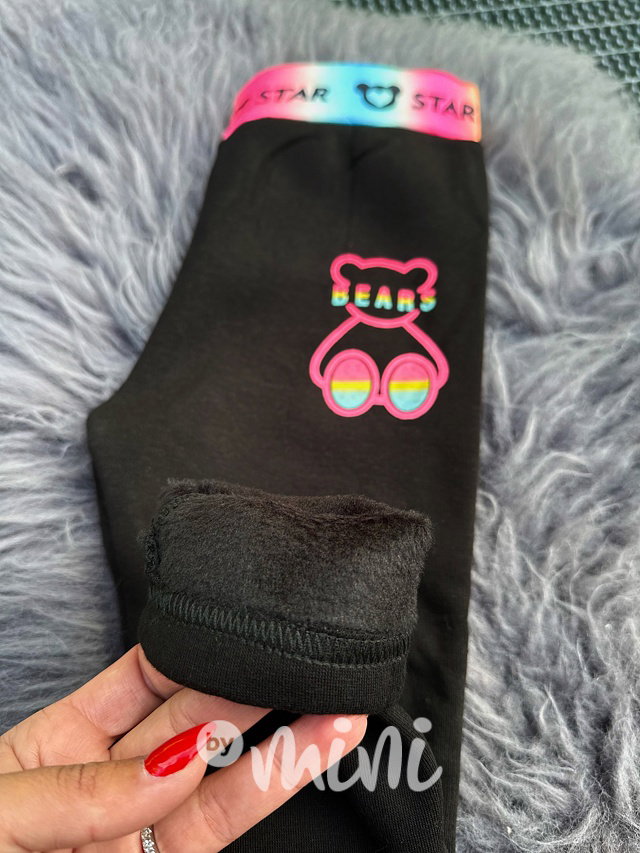 BEAR bavlněné super thermo legíny