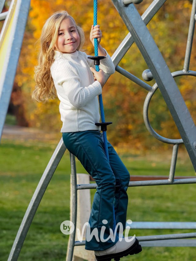 Eco leather thermo zvonáče petrol