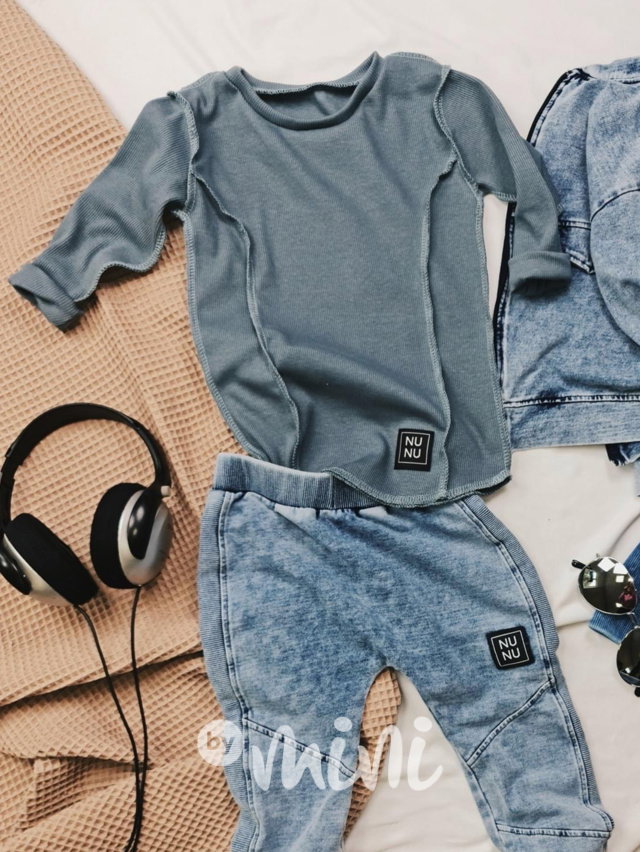 NUNU longsleeve triko jeans