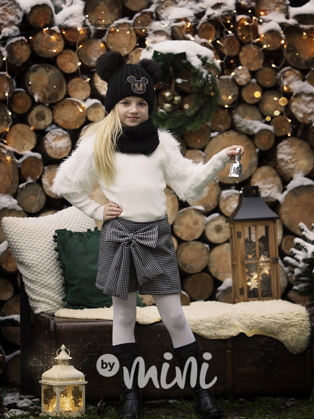 Mickey kulich s nákrčníkem černý