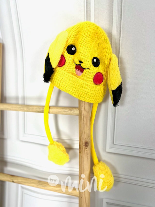 POKEMON zimní čepice s pohyblivými oušky