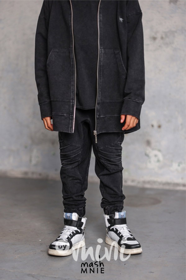Mash Mnie vintage black biker tepláky