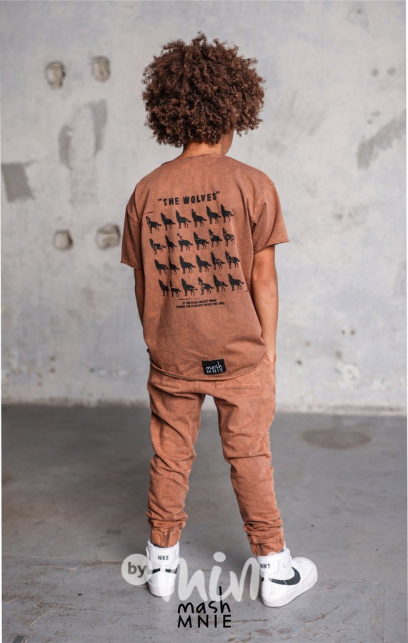 Mash Mnie vintage toffee biker tepláky