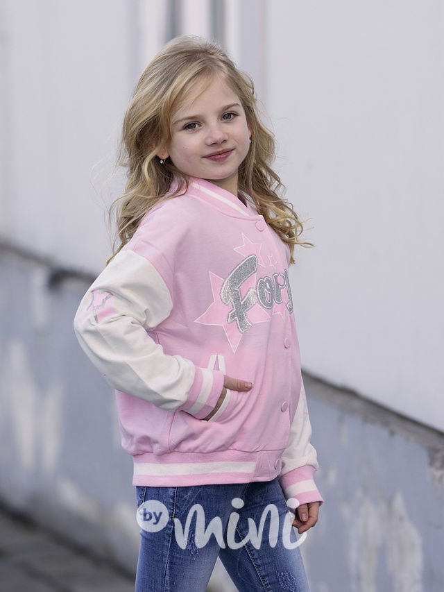 FORGET baseball bomber mikina