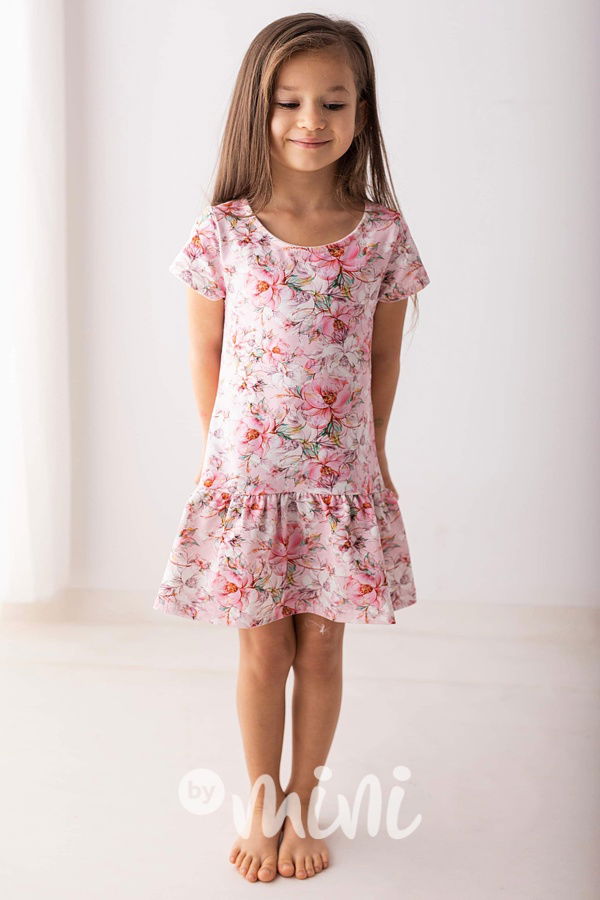 Lily Grey šaty spring flowers