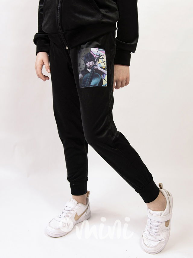 Velurová soft souprava Wednesday cello