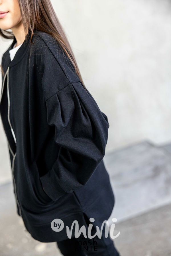 Mash Mnie mikina WOLF černá